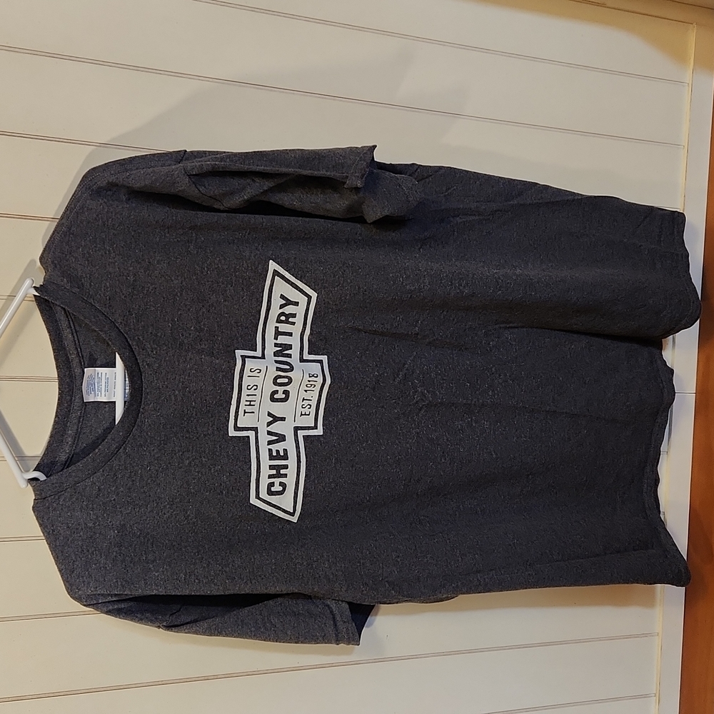Men's Chevy Gray Short Sleeve T-Shirt - XL
